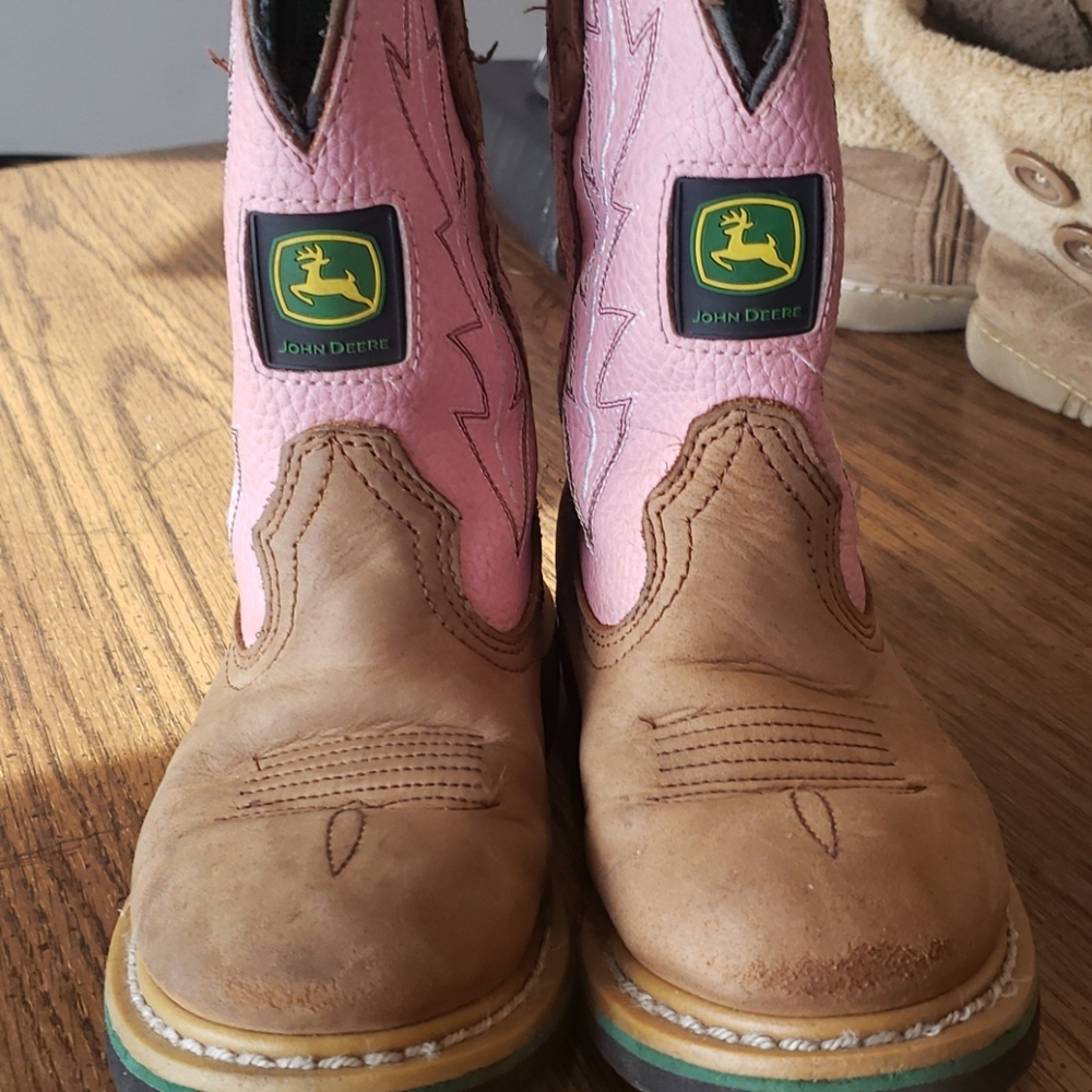 Girls John Deere cowgirl boots